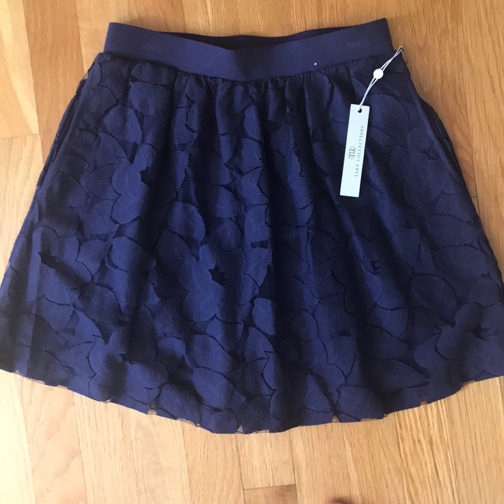 Navy skirt